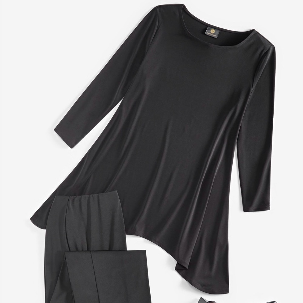 JM Collection Women's 3/4-Sleeve Knit Top
